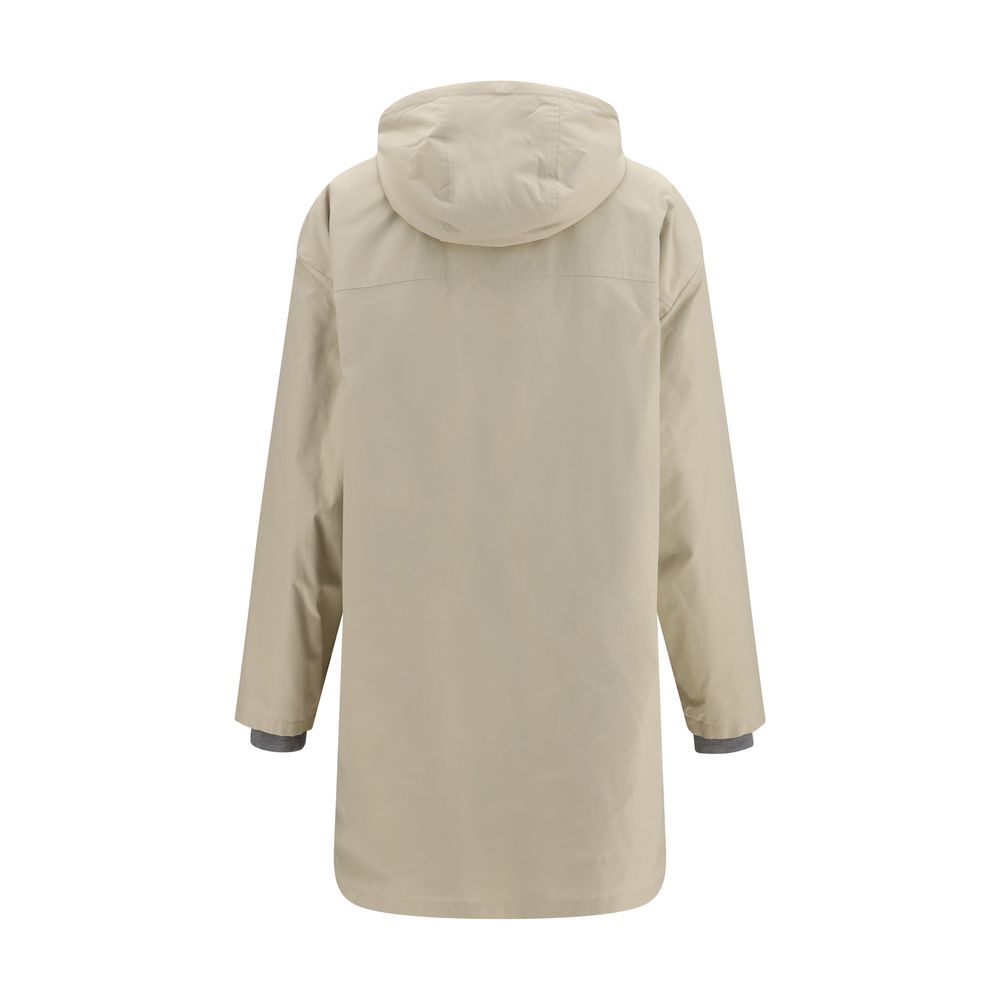 Beige Cotton Coat