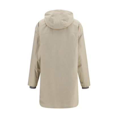 Beige Cotton Coat
