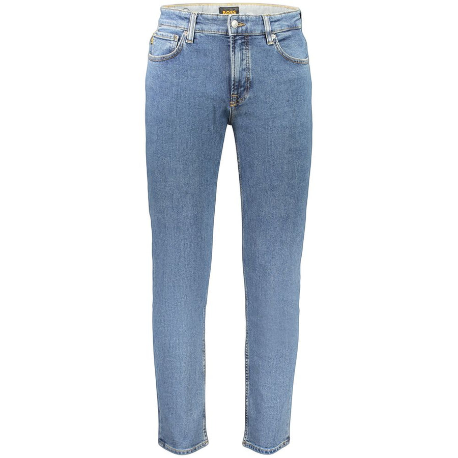 Blue Cotton Men's Jean