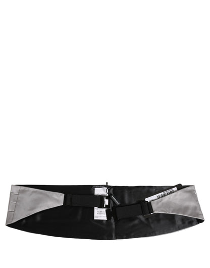 Gray Men 100% Silk Belt Waist Cummerbund