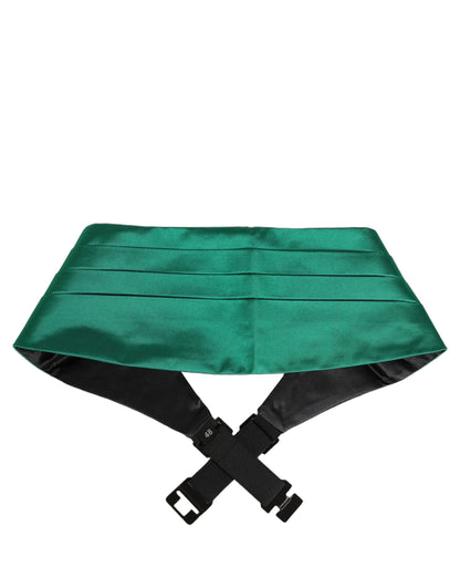 Green Men 100% Silk Belt Waist Cummerbund