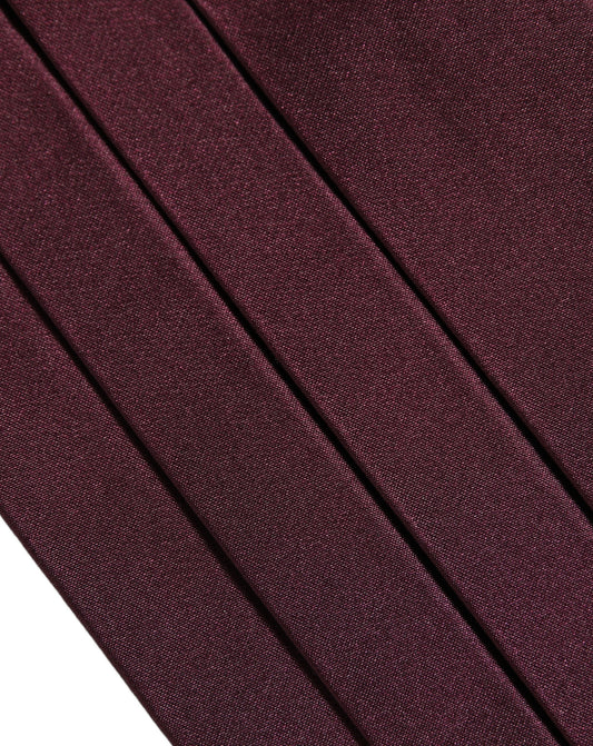 Maroon Men 100% Silk Belt Waist Cummerbund