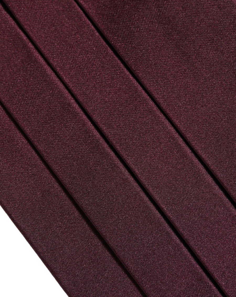 Maroon Men 100% Silk Belt Waist Cummerbund