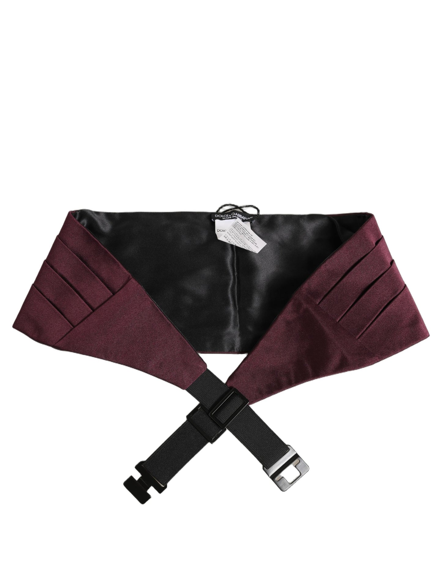 Maroon Men 100% Silk Belt Waist Cummerbund