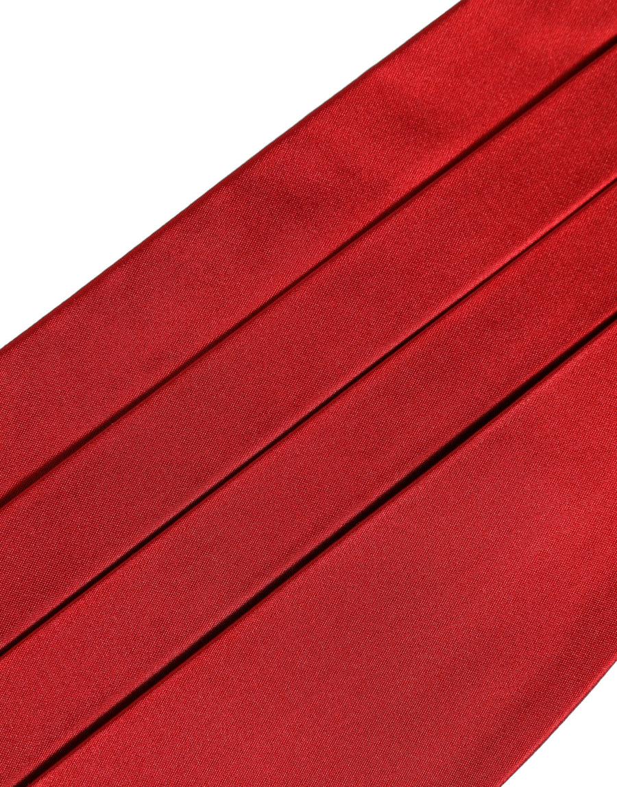 Red Men 100% Silk Belt Waist Cummerbund