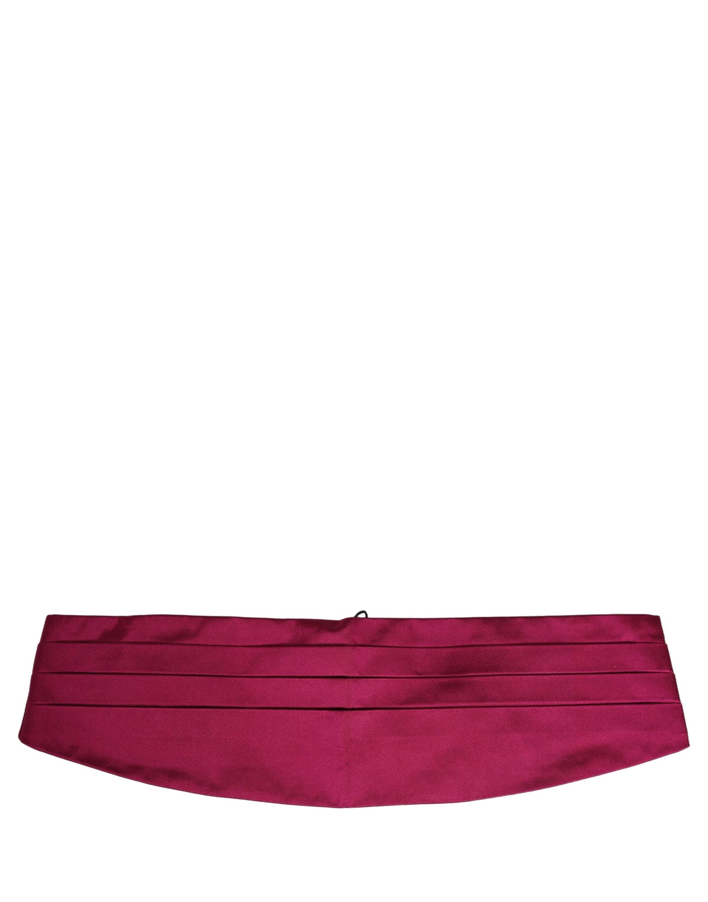 Burgundy 100% Silk Belt Waist Cummerbund