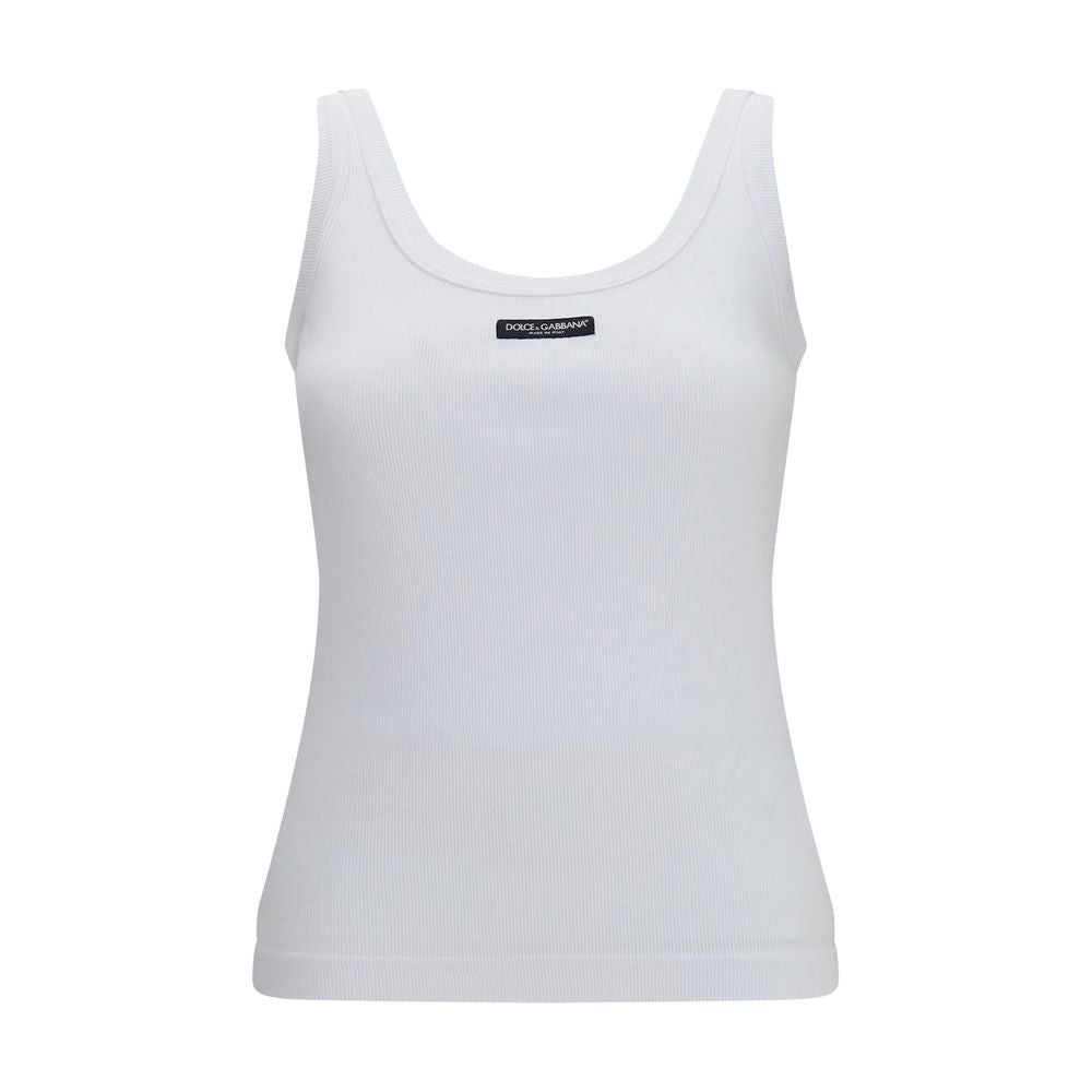 White Cotton Tank Tops