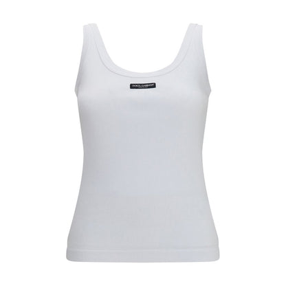 White Cotton Tank Tops