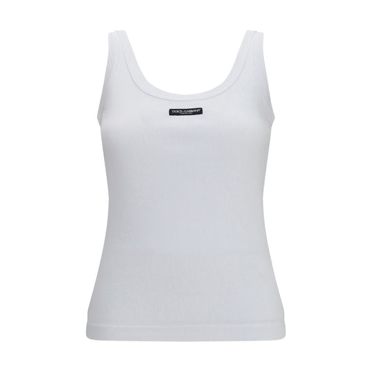White Cotton Tank Tops