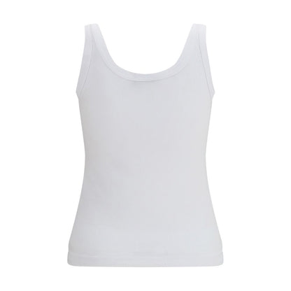 White Cotton Tank Tops