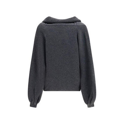 Gray Wool Oves Aries Cardigan