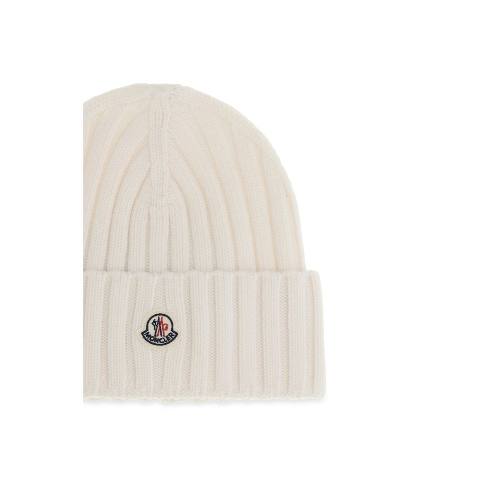 White Wool Oves Aries Beanie