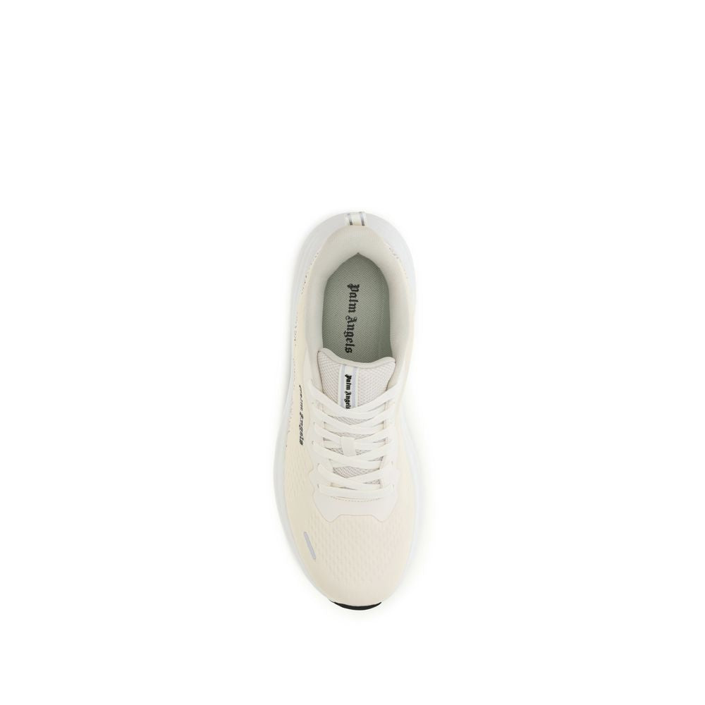 Beige Fabric Low Top Sneakers