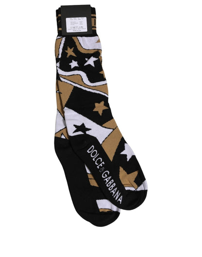 White Polka Dot Over The Calf Accessory Socks
