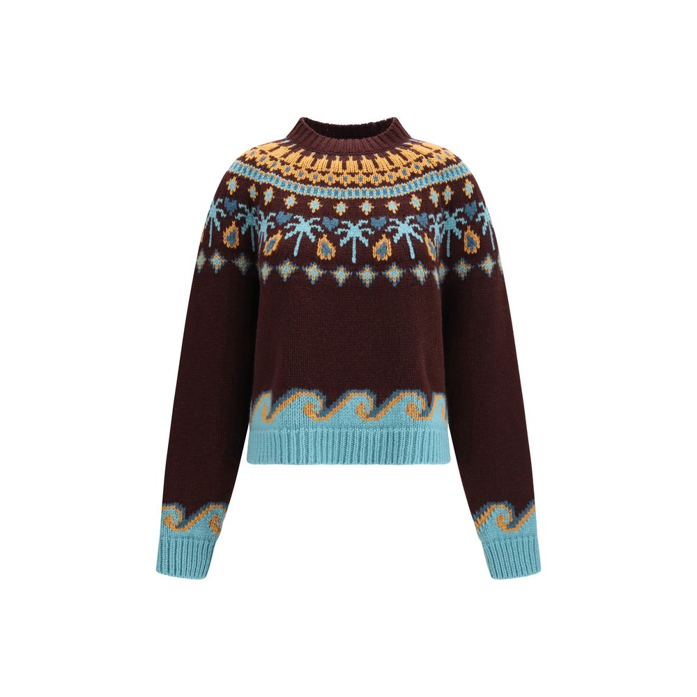 Bordeaux Wool Oves Aries Sweatshirt