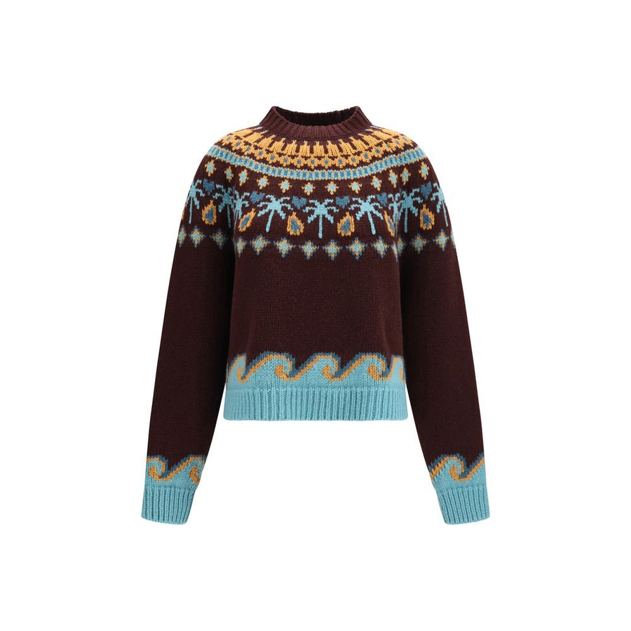 Bordeaux Wool Oves Aries Sweatshirt