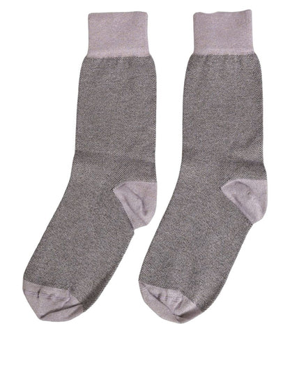 Charcoal Grey Logo Mid Calf Women Accessory Socks