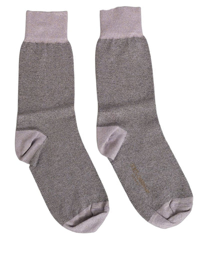 Charcoal Grey Logo Mid Calf Women Accessory Socks