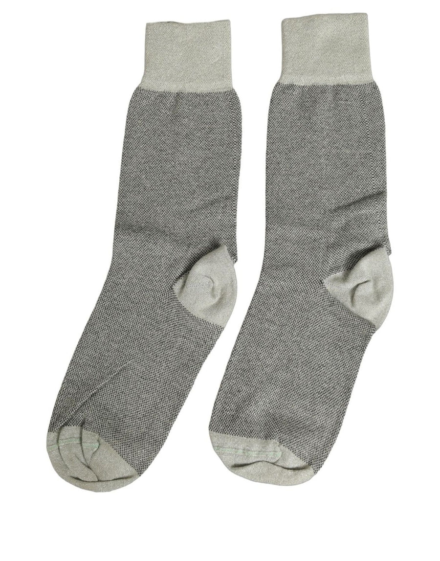 Charcoal Grey Logo Mid Calf Women Accessory Socks