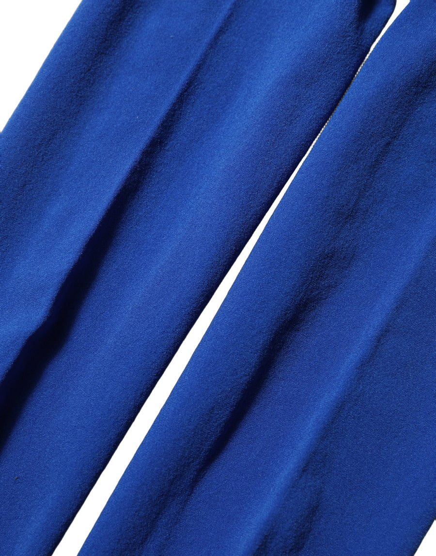 Blue Nylon Tights Stocking Pantyhose Socks
