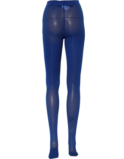 Blue Nylon Tights Stocking Pantyhose Socks