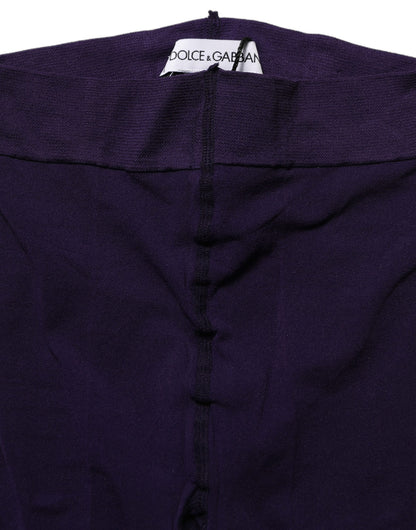 Violet Nylon Tights Stocking Pantyhose Socks