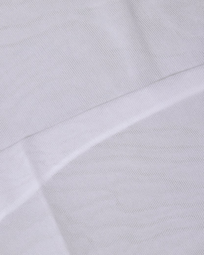 White Knee High Sheer Nylon Accessory Socks