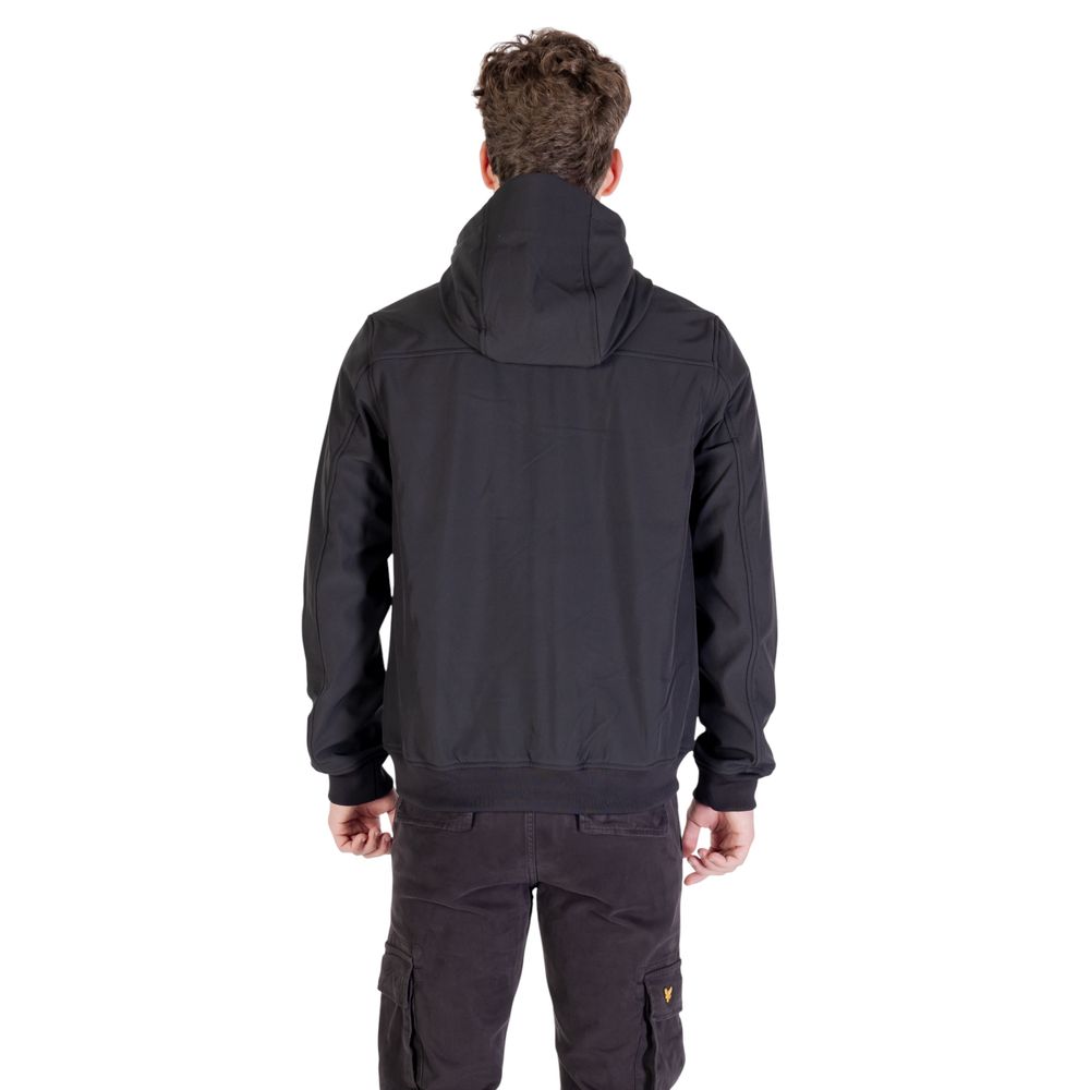 Black Polyester Parka