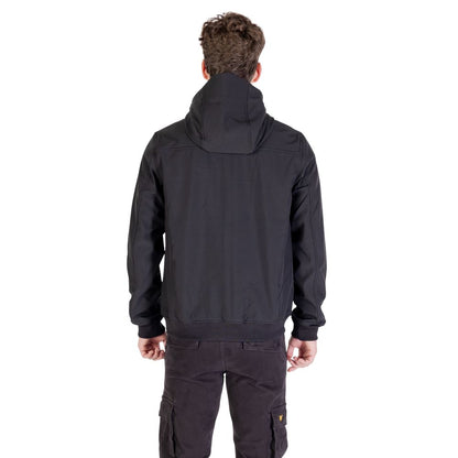 Black Polyester Parka