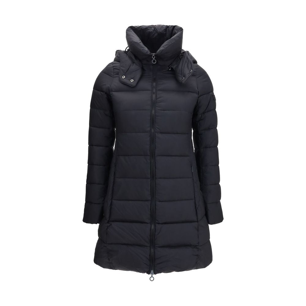 Black Nylon Coat