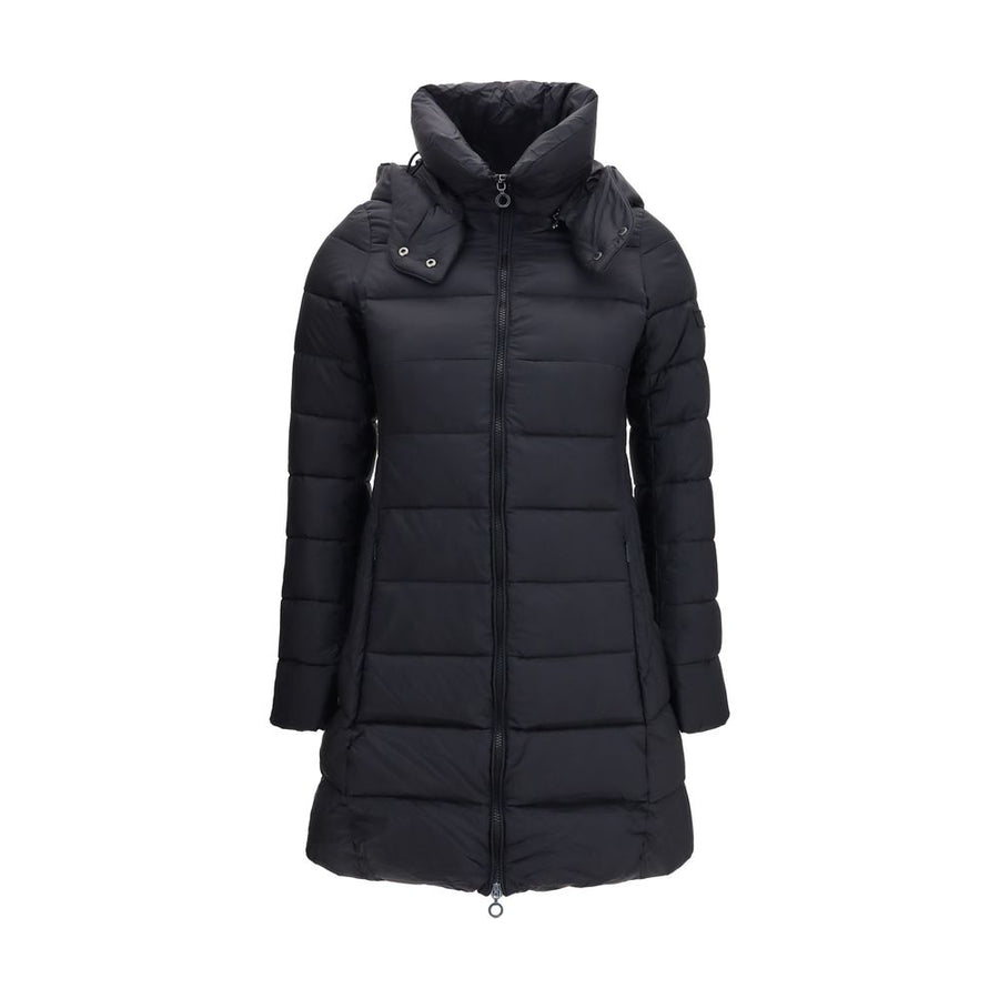 Black Nylon Coat