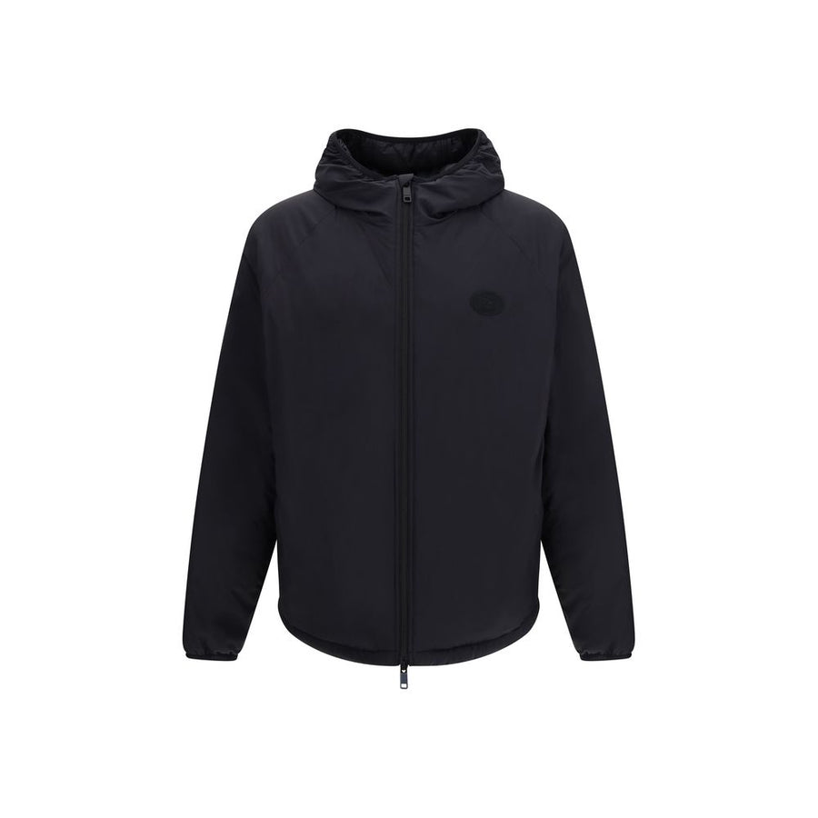 Black Nylon Shell Jacket