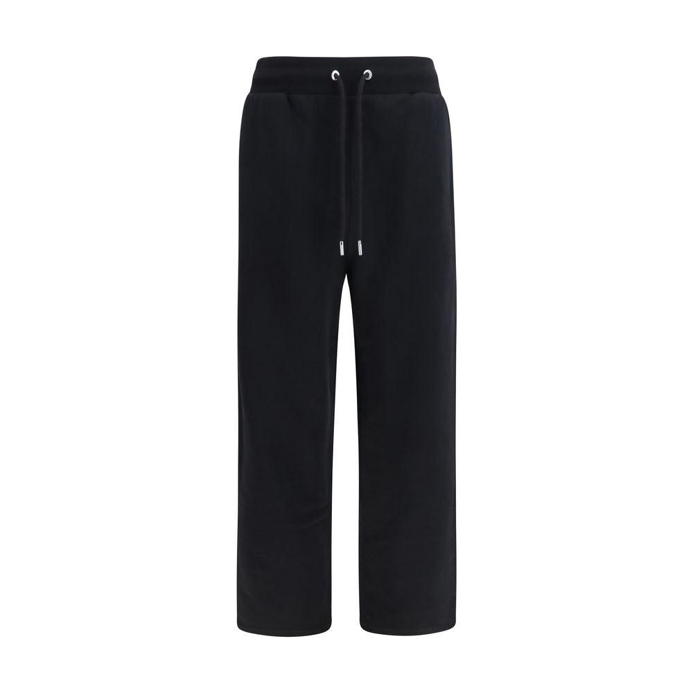 Black Cotton Joggers (Workout Pants)