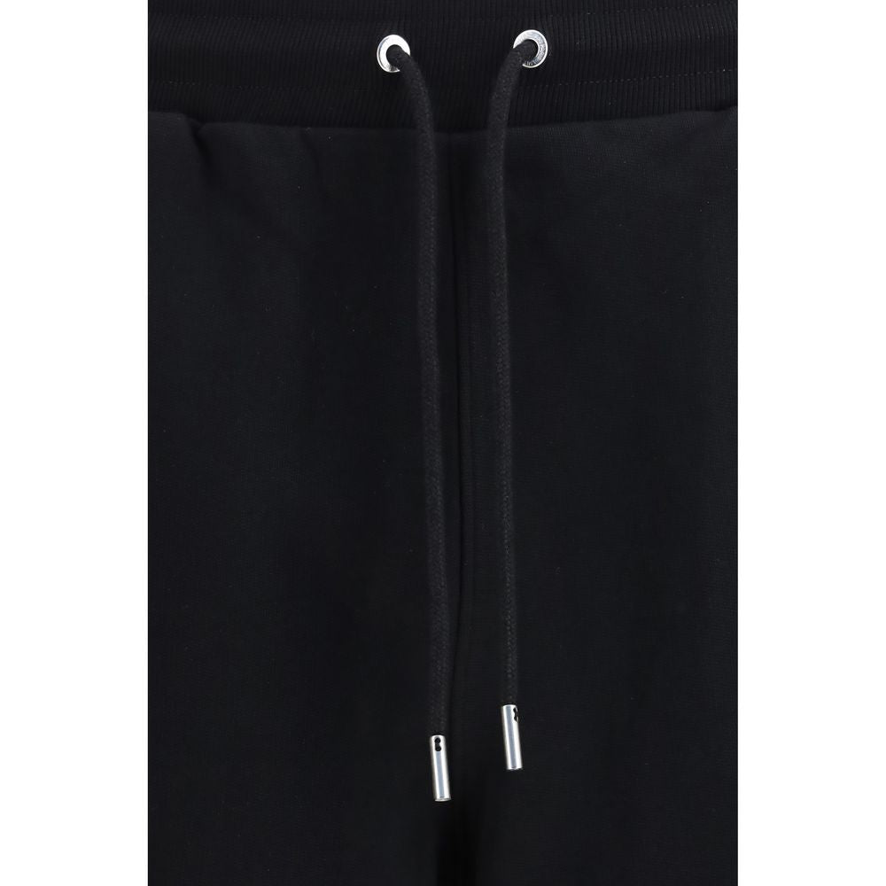 Black Cotton Joggers (Workout Pants)