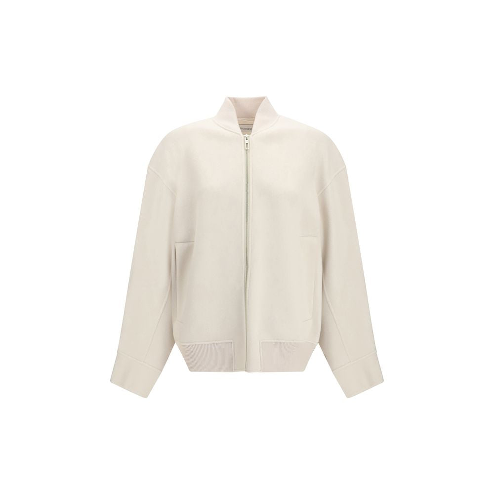 Beige Wool Oves Aries Full-Length Jacket