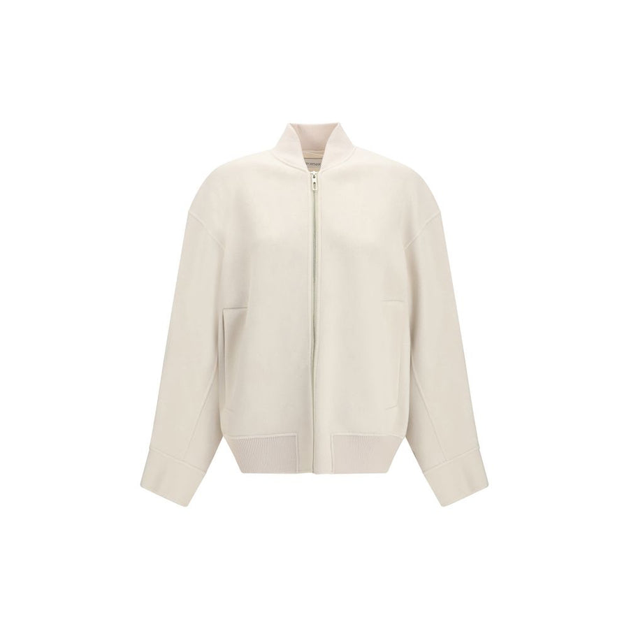 Beige Wool Oves Aries Full-Length Jacket