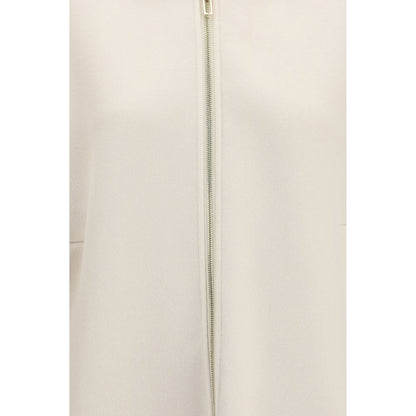 Beige Wool Oves Aries Full-Length Jacket