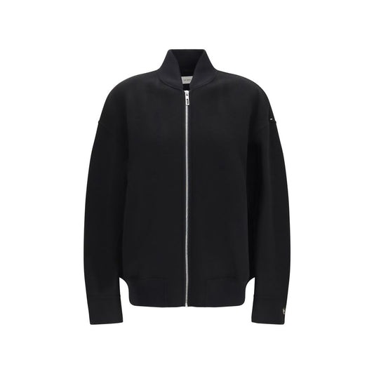 Black Wool Oves Aries Full-Length Jacket
