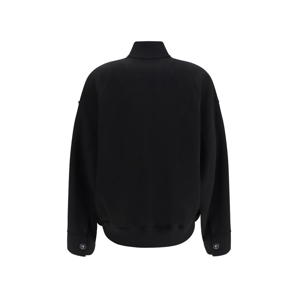 Black Wool Oves Aries Full-Length Jacket