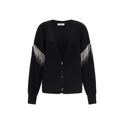 Black Wool Oves Aries Cardigan