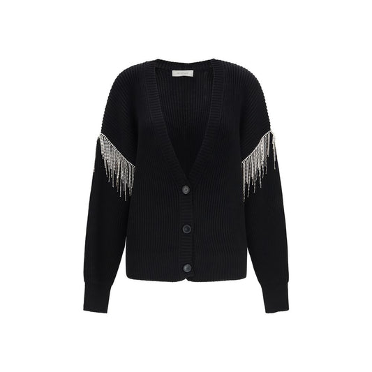 Black Wool Oves Aries Cardigan