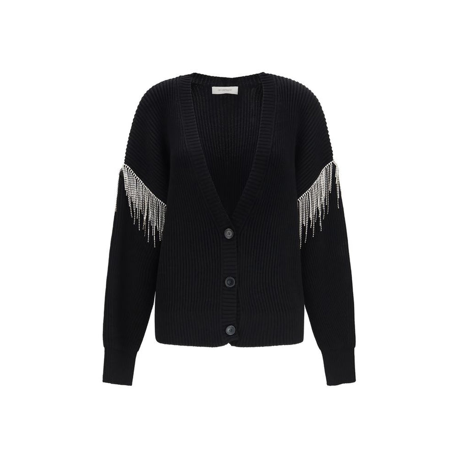 Black Wool Oves Aries Cardigan