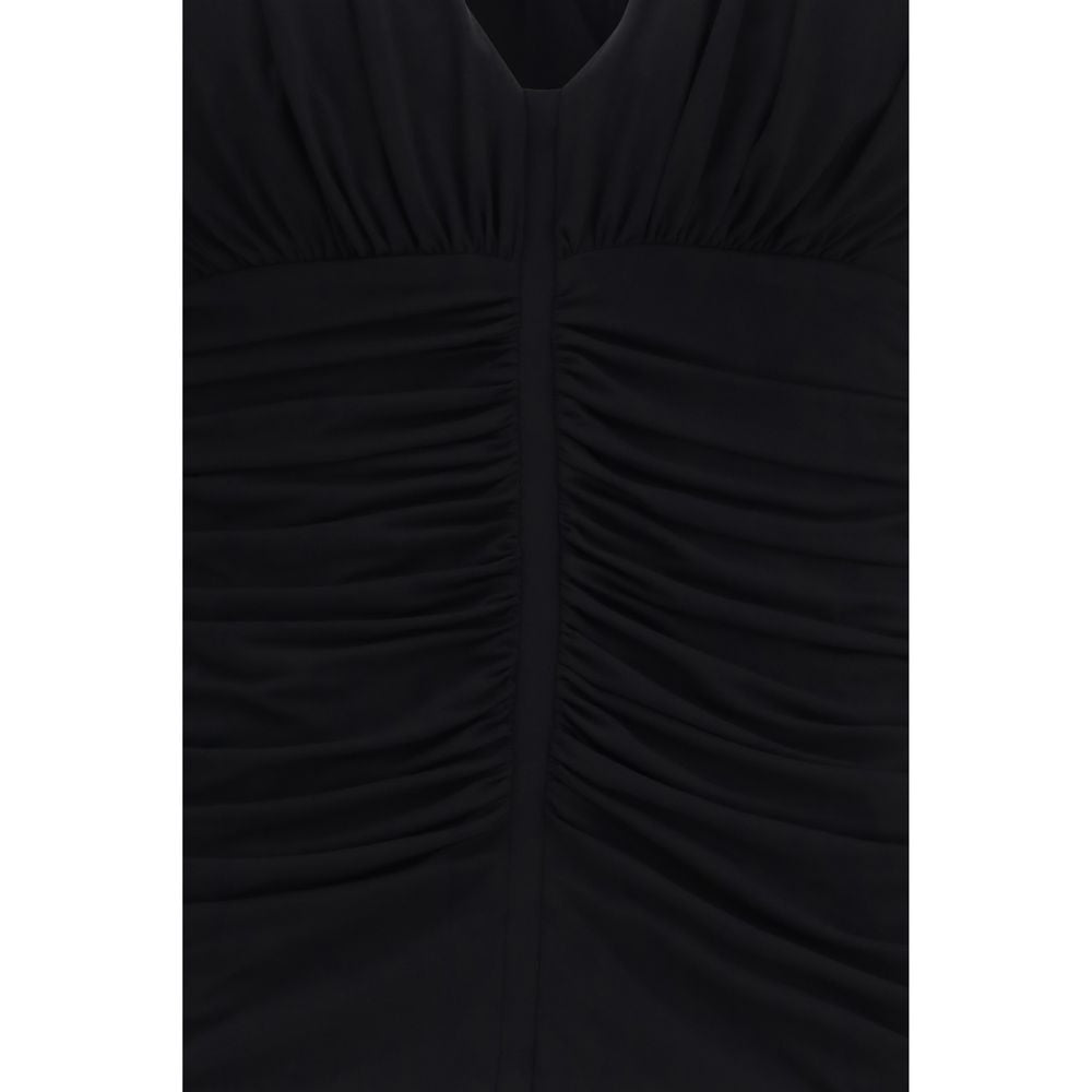 Black Viscose Dress Shirt