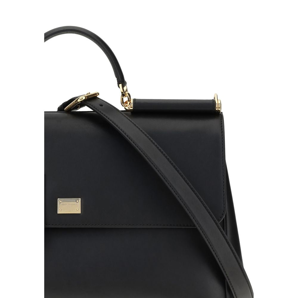Black Calf Leather Bos Taurus Shoulder Bag