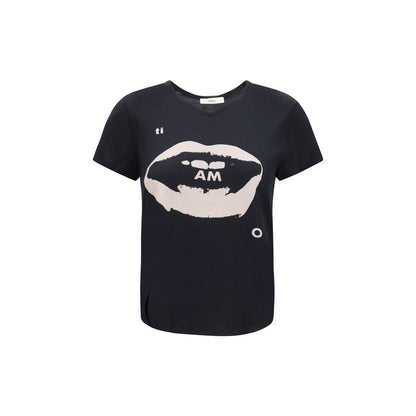 Black Cotton T-Shirt