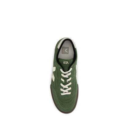 Bicolor Calf Leather Bos Taurus Sneakers