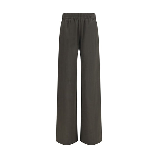 Bicolor Viscose Casual Pants