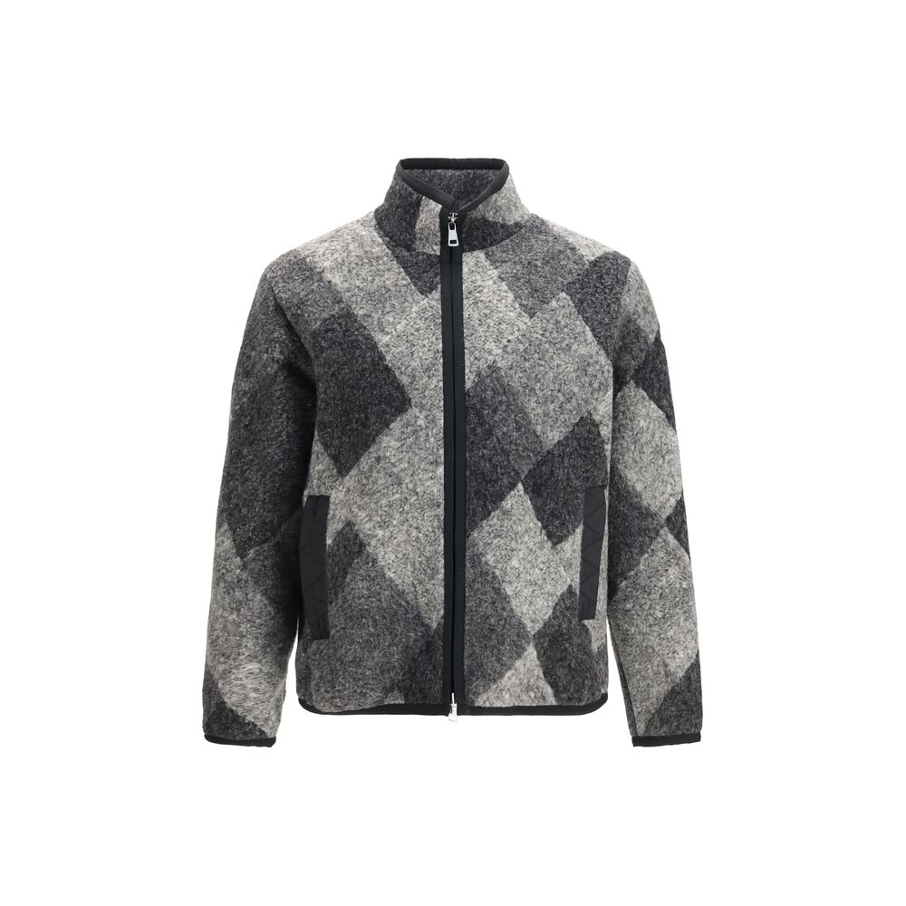 Gray Wool Oves Aries Full-Length Jacket