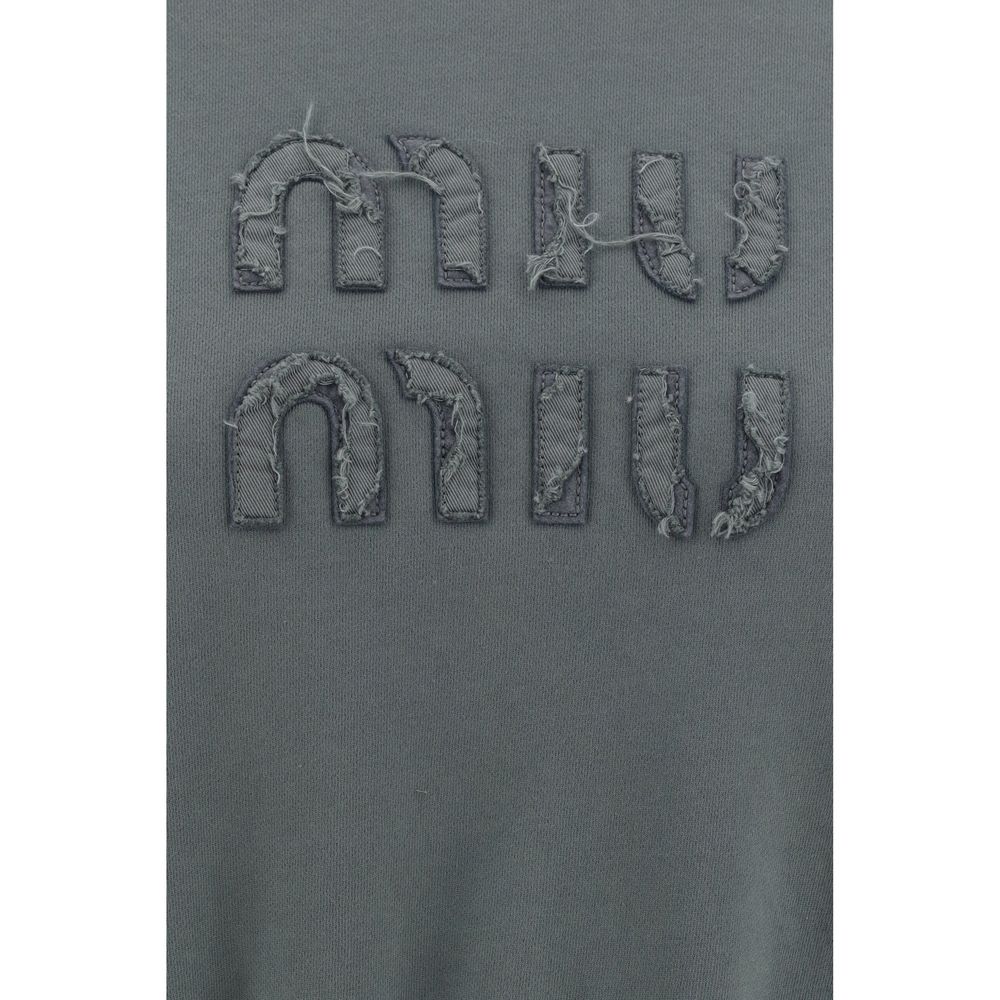 Gray Cotton Sweatshirt