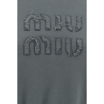 Gray Cotton Sweatshirt